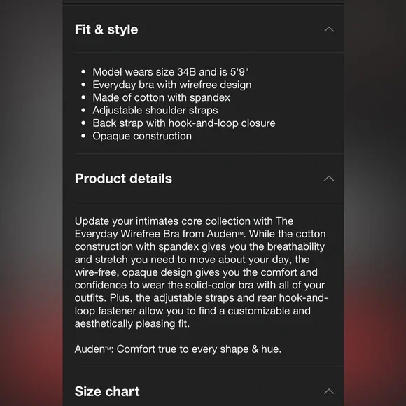 NWT wireless plunge bra - Picture 4 of 6